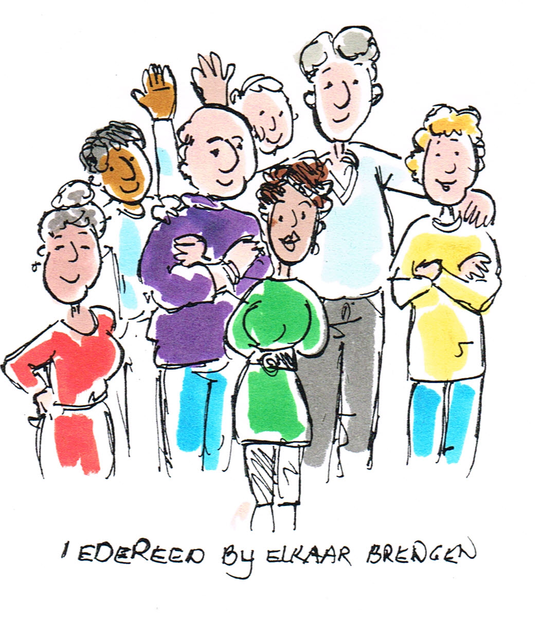 Nabil plaatje 6 lijn iedereen bij elkaar brengen